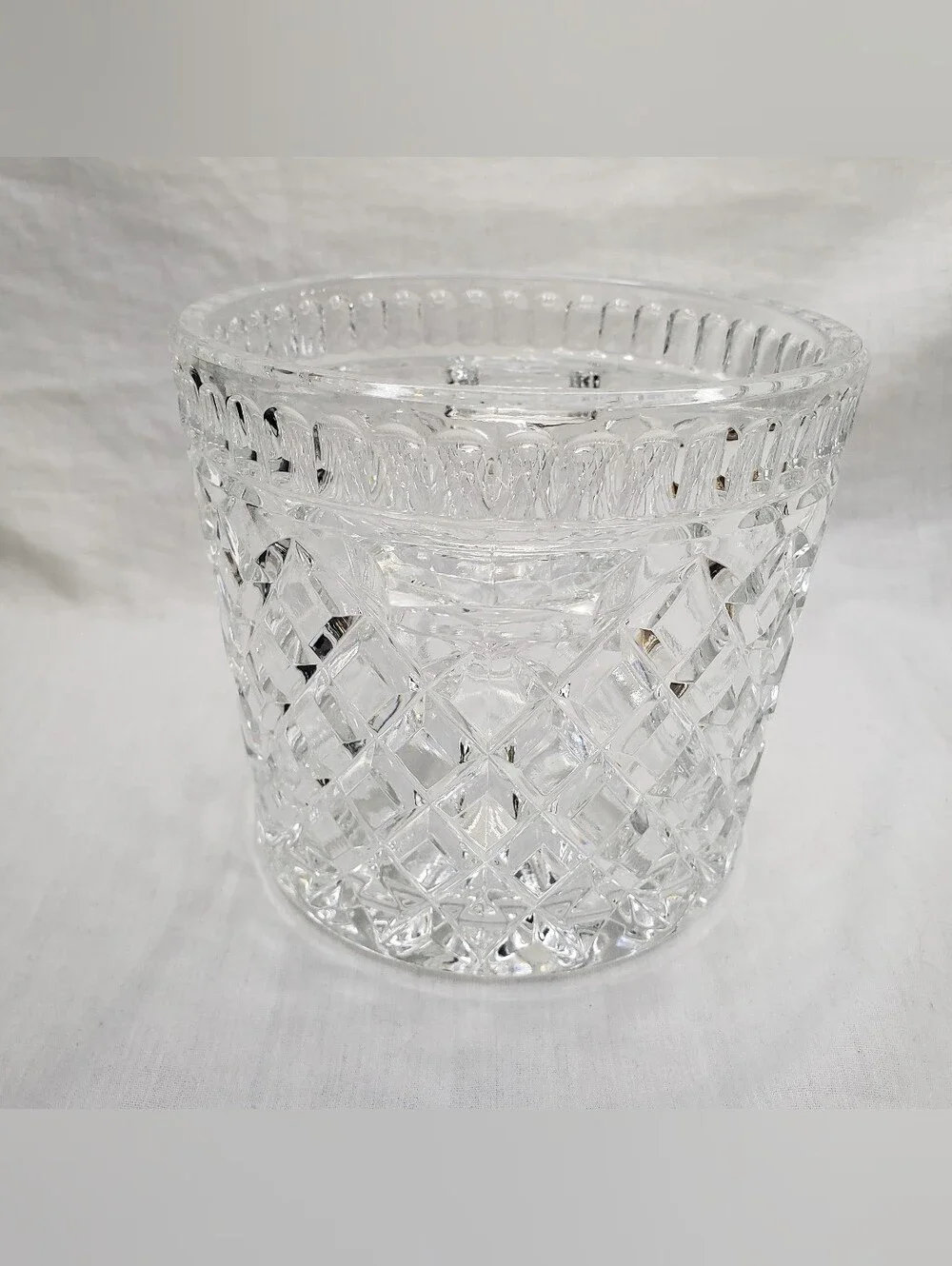 24 Percent Bohemian Lead Crystal Czech Republic Small Ice Bucket